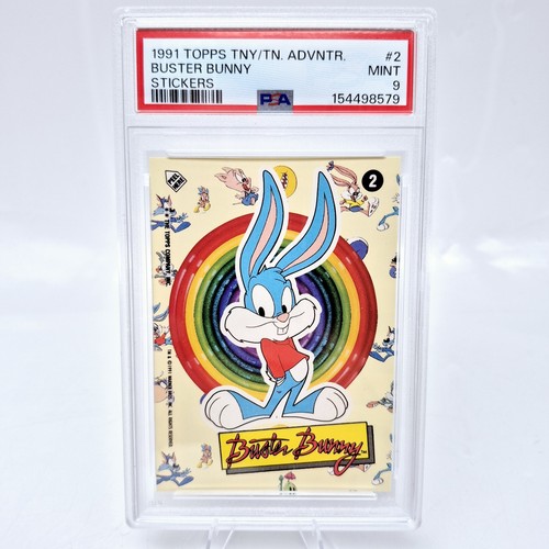 1991 topps tiny toons buster - topps,