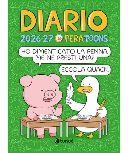 Pera toons diario 2026 - diario, 2026-2027