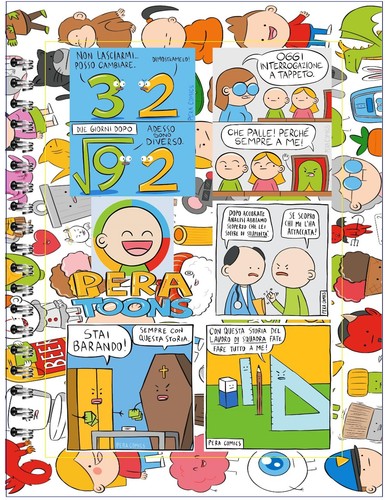 Pera toons diario - pera, scuola