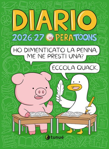 Pera toons diario scolastico - pera, toons.