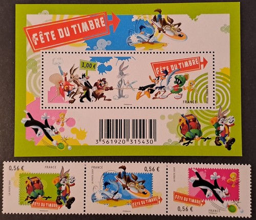 Fête timbre looney toons - fête,