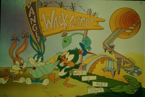 Filmdia tiny toons diapositiva - filmdia,